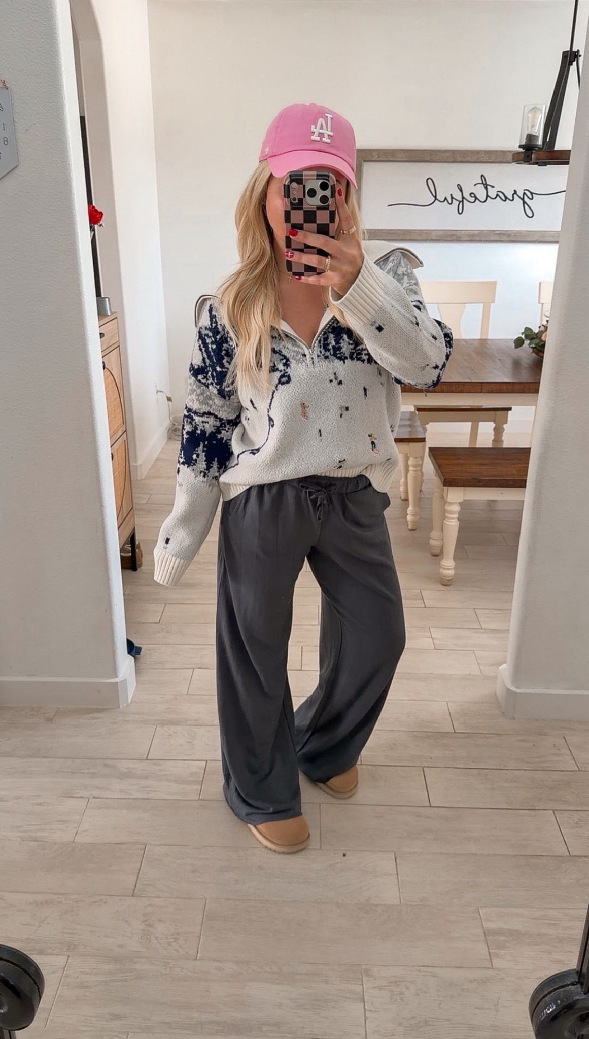 Comfy cute outfit 
Large sweater 
Med sweatpants 
Ugg clogs tts
Target outfit 

#LTKFindsUnder50 #LTKootd #LTKFindsUnder100