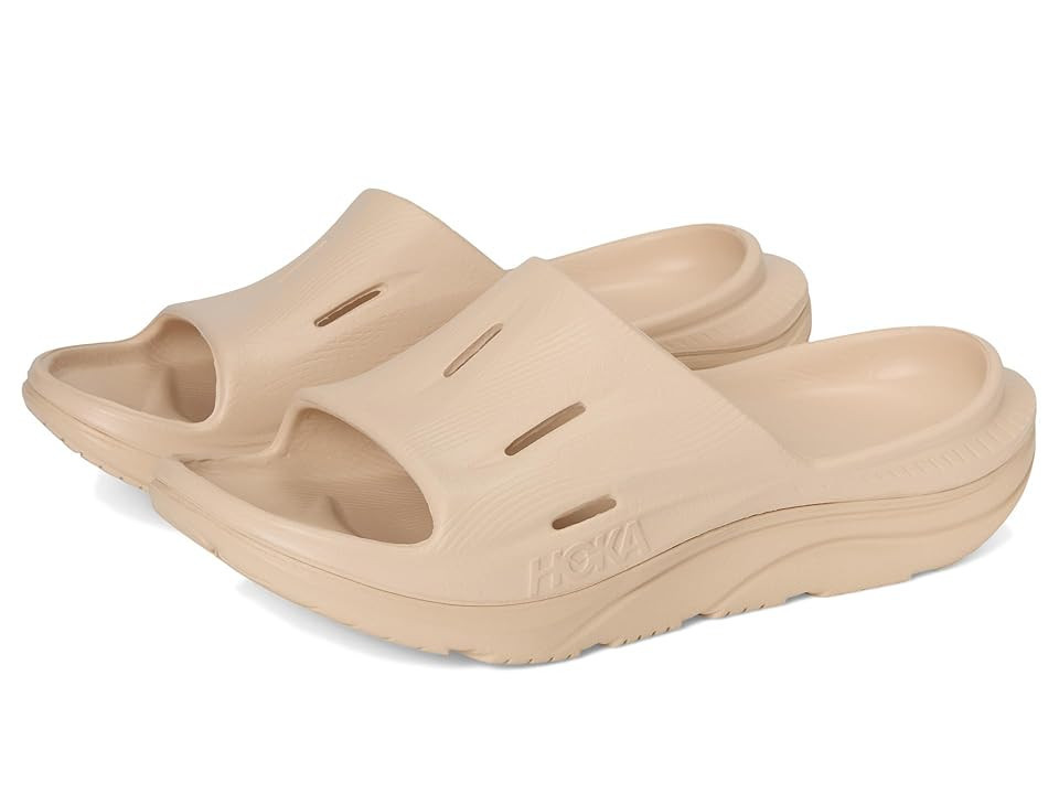 Hoka Ora Recovery Slide 3 Shoes Shifting Sand/Shifting Sand: Men's 3 - Women's 5 Medium | Zappos.com