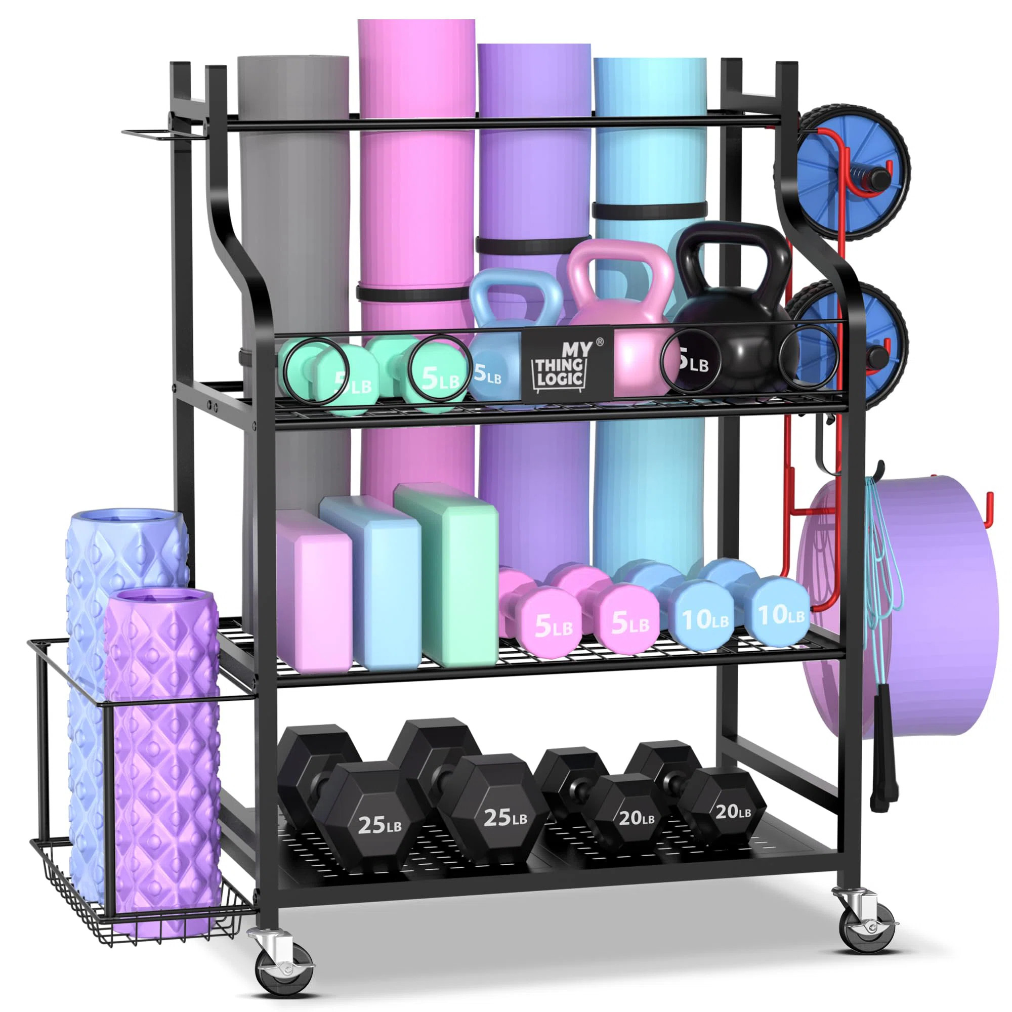 Arlmont & Co. Adrionna Freestanding Sports Rack & Reviews | Wayfair | Wayfair North America