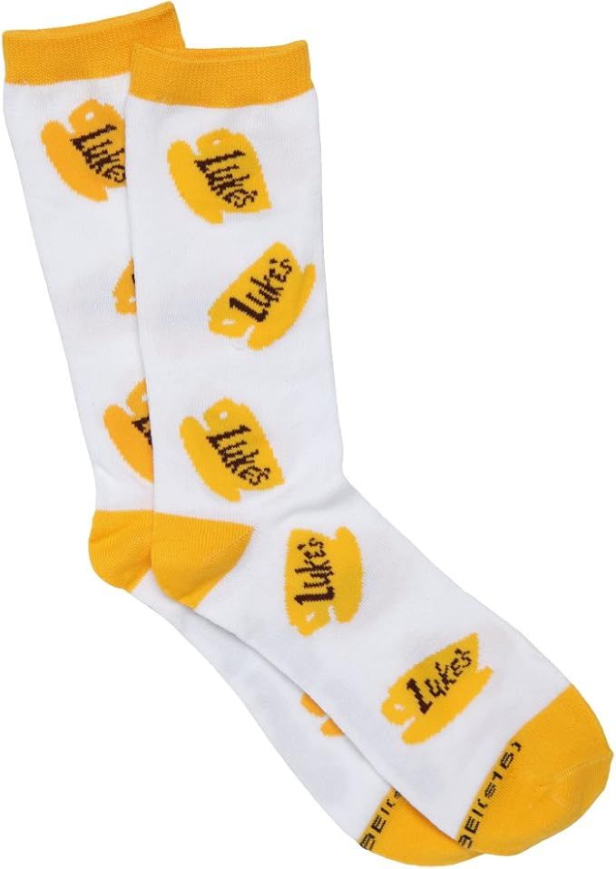 Gilmore Girls Luke's Diner Logo Crew Socks | Amazon (US)