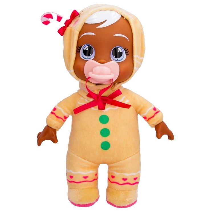 Cry Babies Tiny Cuddles Christmas Ginger with Gingerbread Themed Pajamas | Target