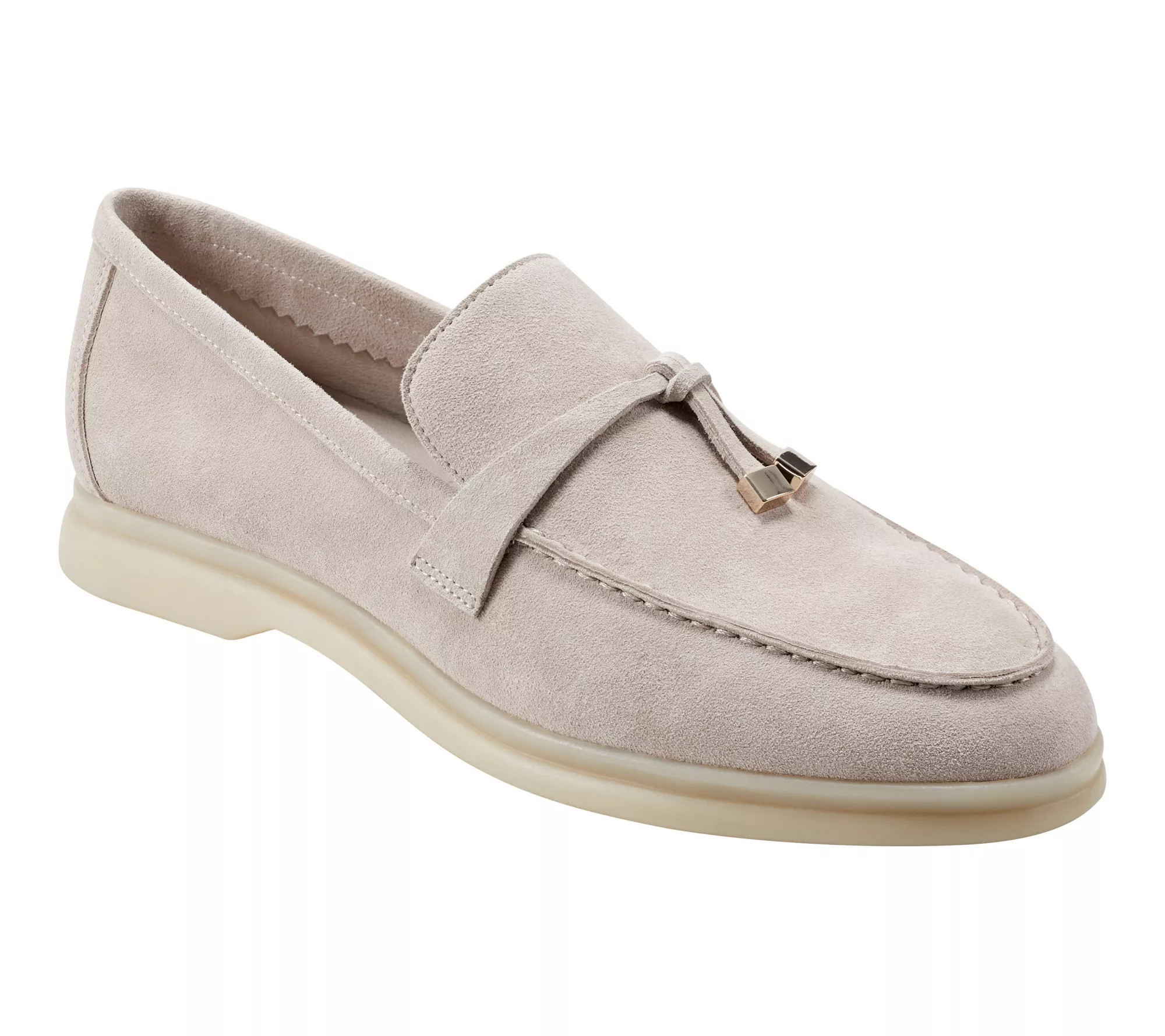 Marc Fisher LTD Leather Loafer with Tassel - Yanelli | QVC