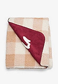 Fa La La Reversible Throw Blanket | Maurices