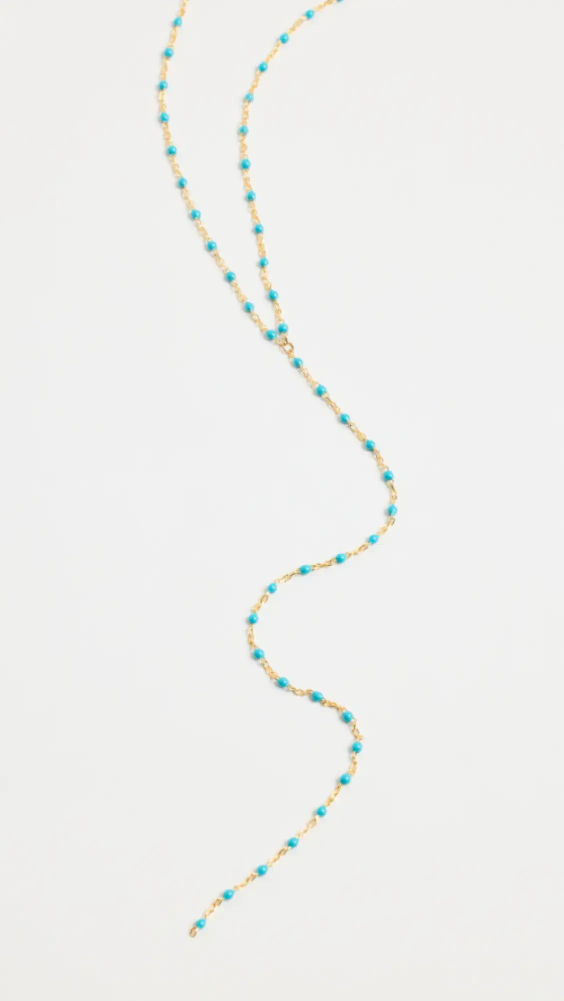 By Adina Eden Enamel Beaded Lariat Necklace | Shopbop | Shopbop