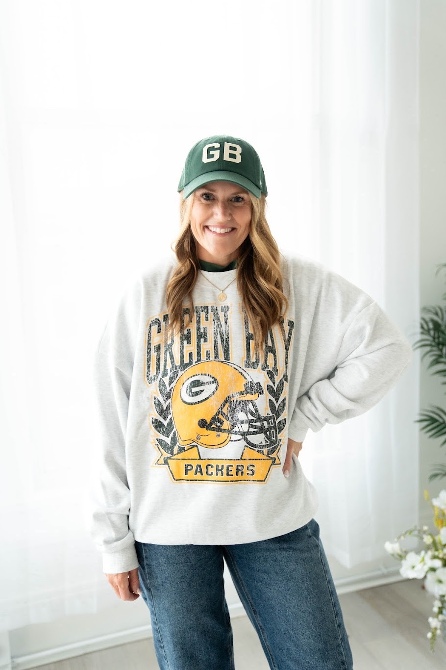 Green Bay Packers gear! Go Pack Go! 

NFL teams game day outfit football season packers

#LTKmomlife #LTKootd #LTKgrwm