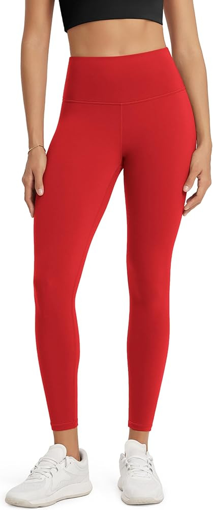 ODODOS Women's High Waisted Workout Leggings 25" / 28" Tummy Control Buttery Soft Athletic Gym Wo... | Amazon (US)