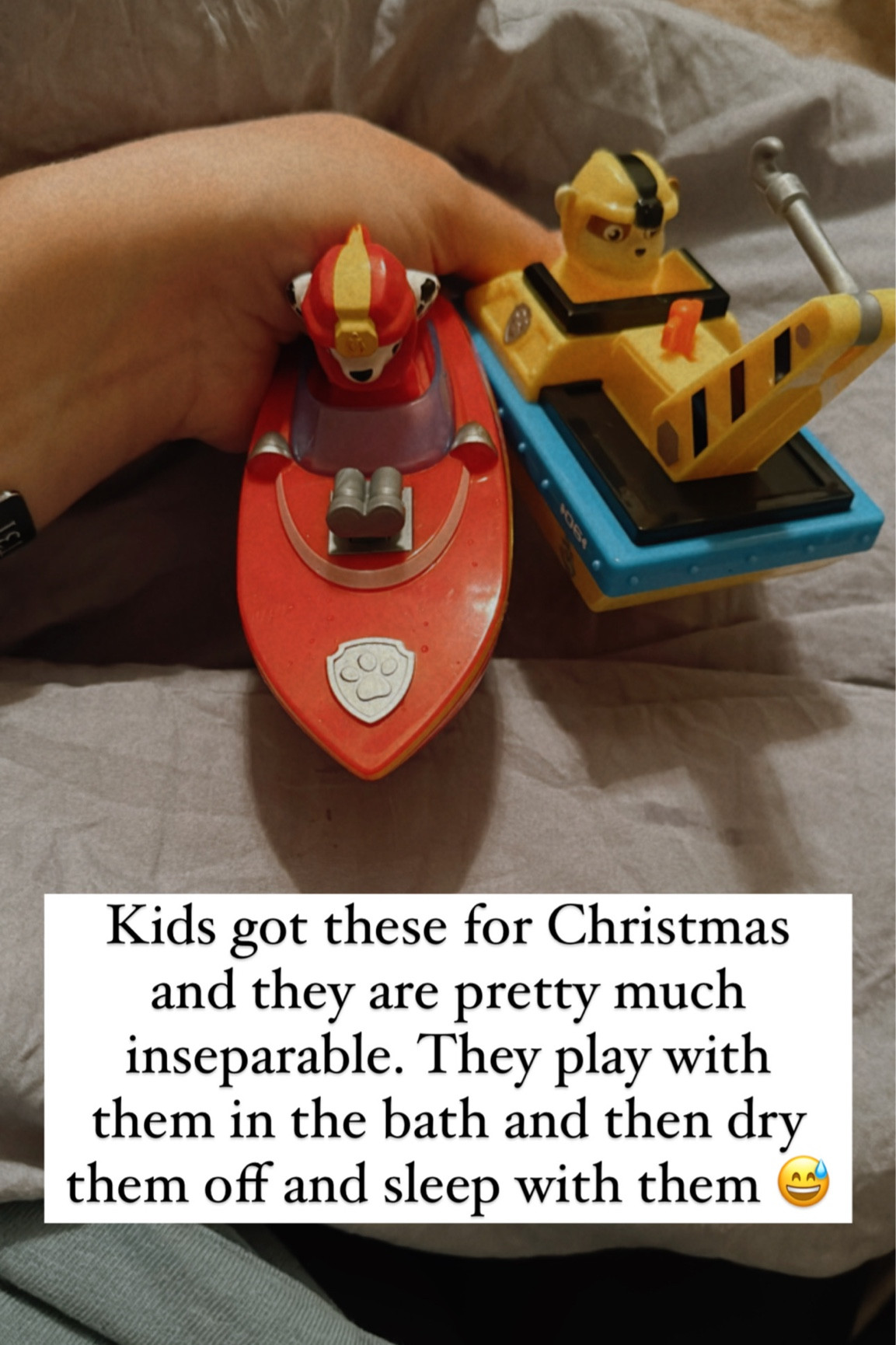 Paw Patrol bath toys are a hit in our house  

#LTKkids #LTKfamily