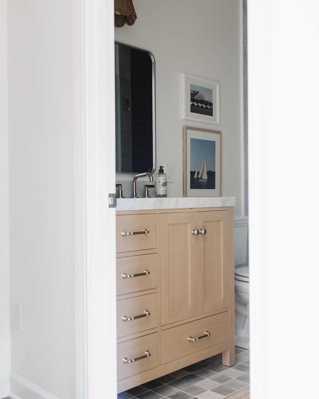 MI cottage master bath! 🏡🔨

Grout:
Master bath floor - TEC sterling 
Master bath walls - TEC Delorean gray

#LTKHome