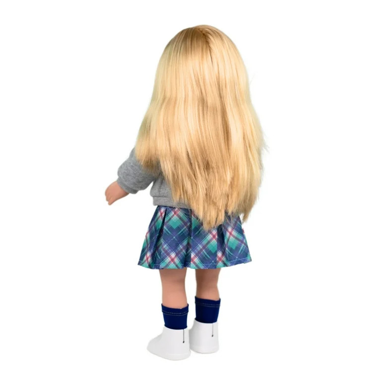 My Life As Sydney Posable 18-inch Doll,  Medium Blonde Hair, Brown Eyes | Walmart (US)