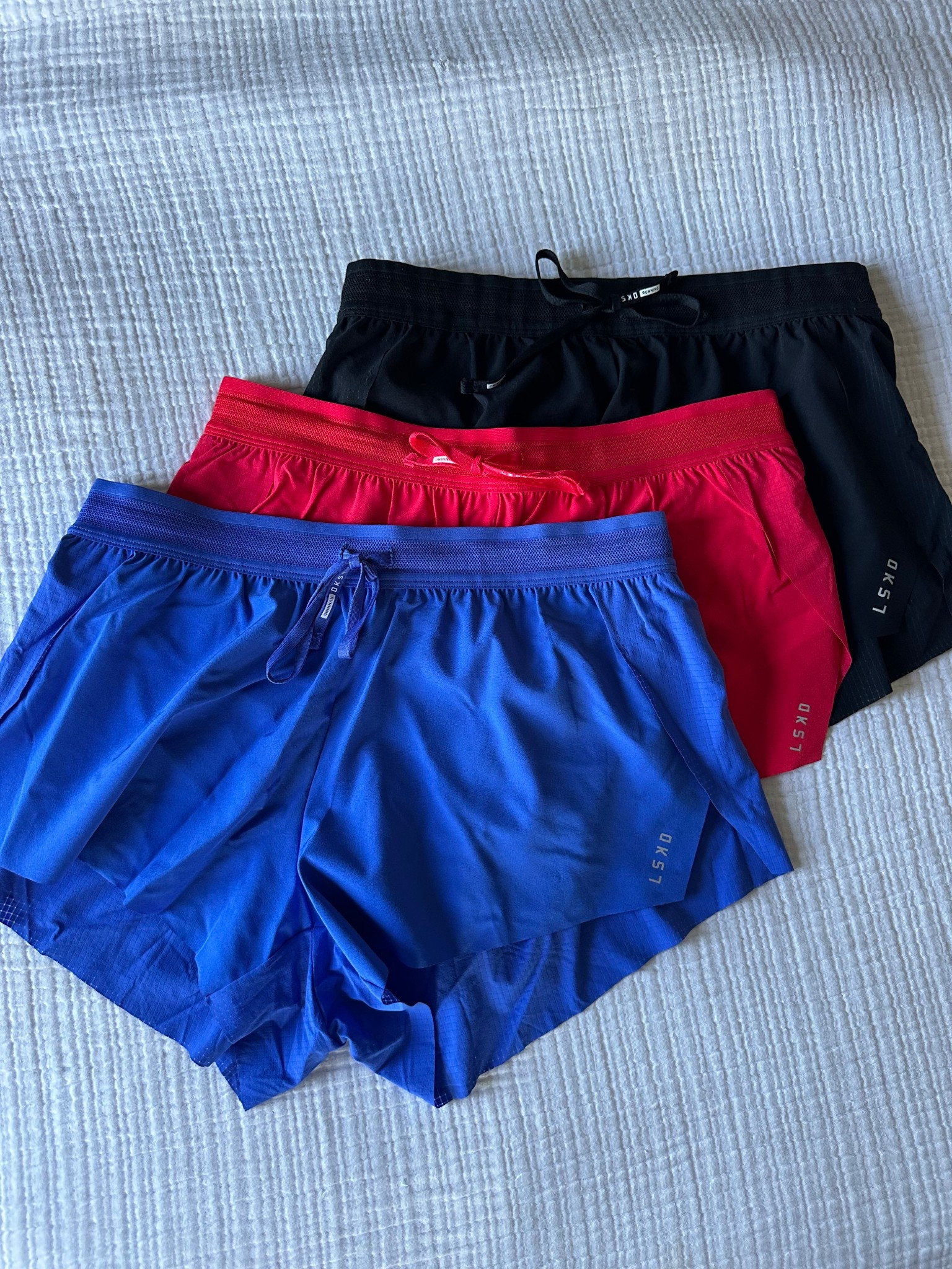 My favorite running shorts. I have so many colors. They are light and flowy and not restrictive so it’s a go to for my races or speed workouts 