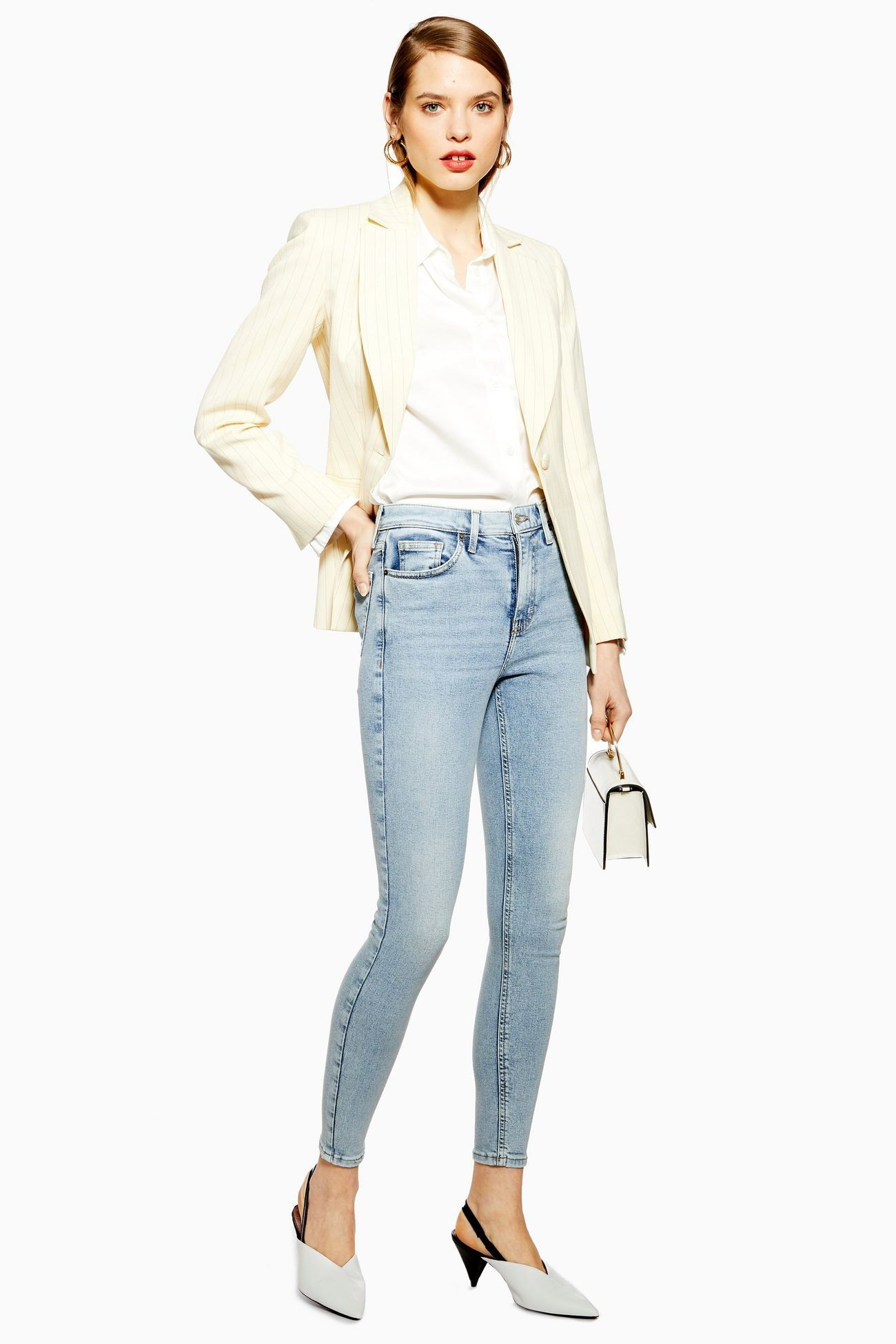 Grey Green Cast Jamie Skinny Jeans | Topshop UK