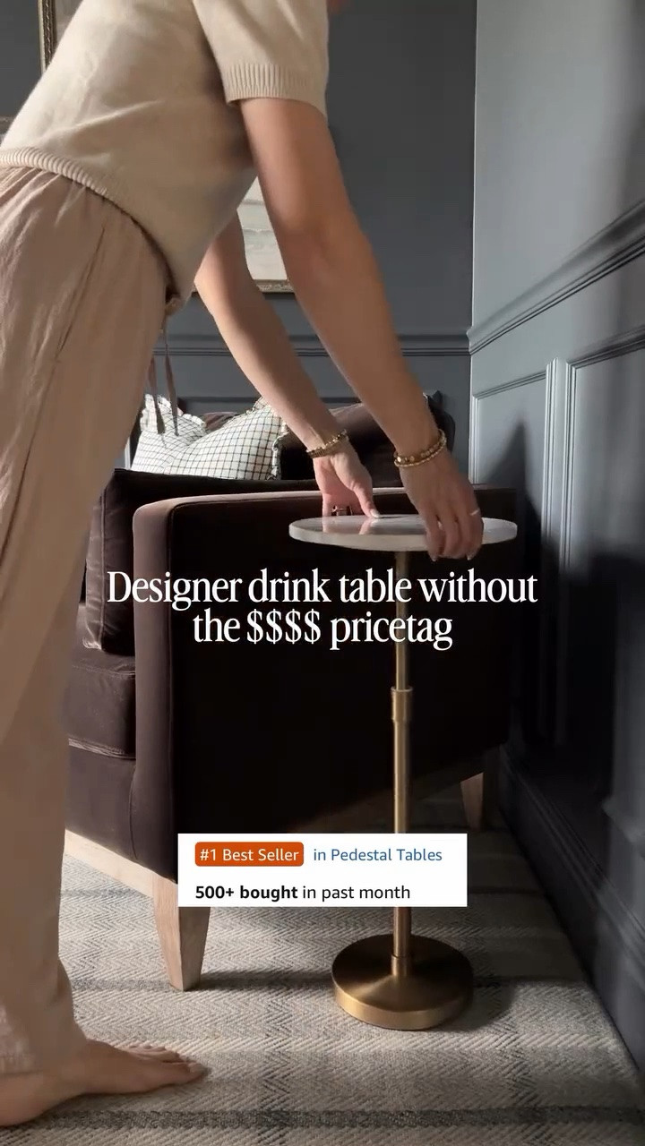 Huge savings!!

I am thrilled to death with this table and plan to use it in my bedroom next to my chaise lounge. It would be so perfect in a living room at the end of a sofa, or an arm chair, or in an office or bedroom. So many possibilities!

Highly recommend taking advantage of the limited time coupon pricing. 😊

#LTKHome #LTKSaleAlert #LTKdayinmylife