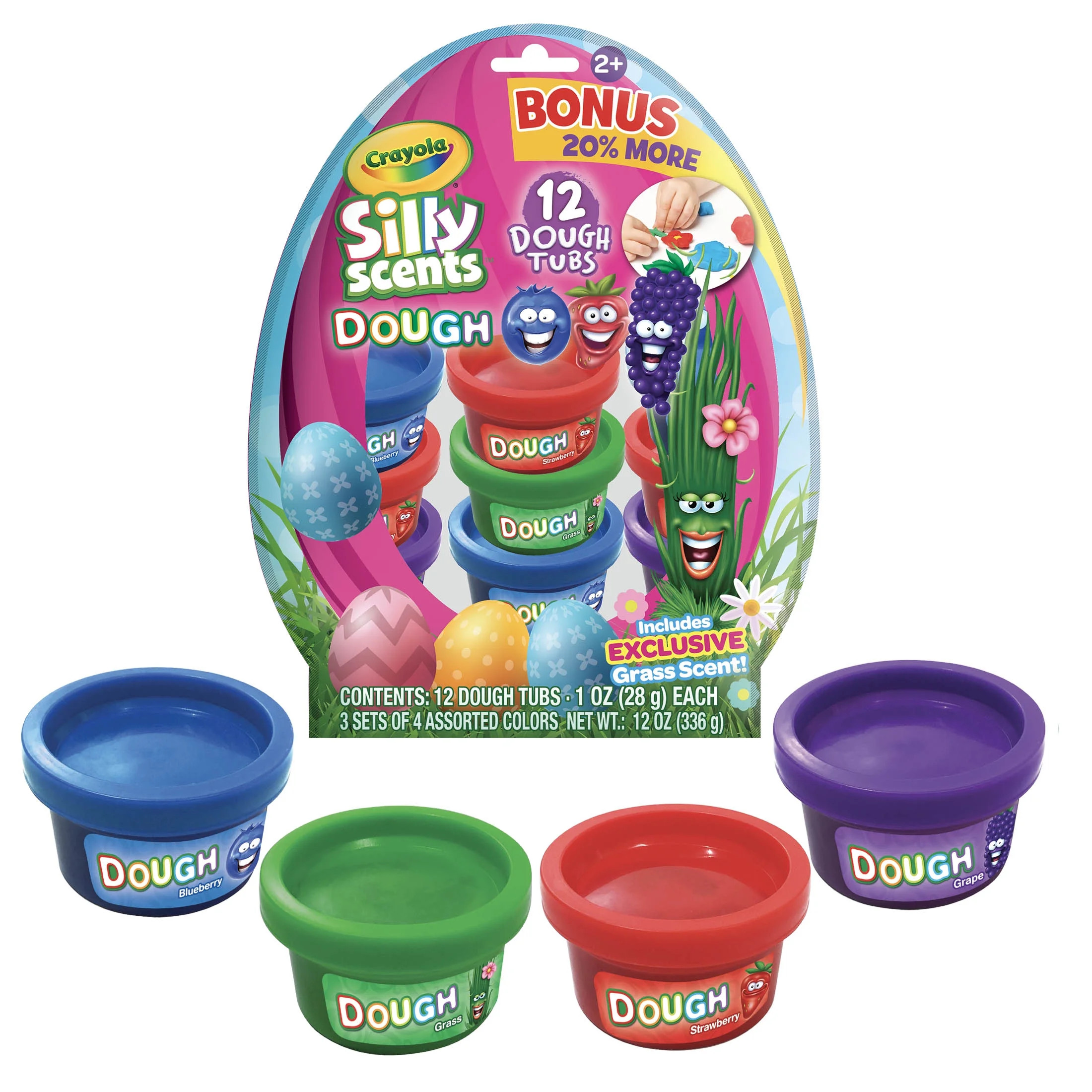 CRAYOLA 12pk SCENTED DOUGH | Walmart (US)