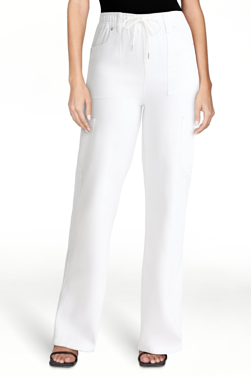 Madden NYC Women's Drawstring Utility Jeans, 32'' Inseam, Sizes XXS-2XL | Walmart (US)