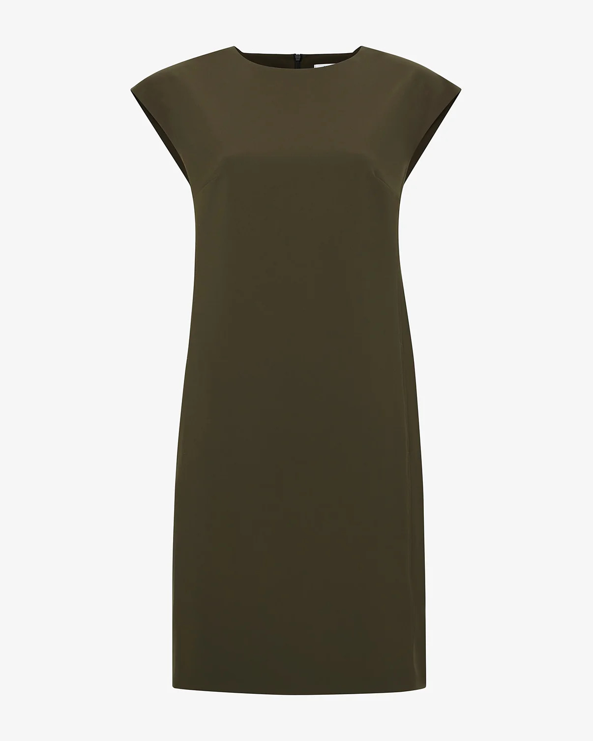 Maaza Travel Dress - OrigamiTech :: Olive | MM LaFleur