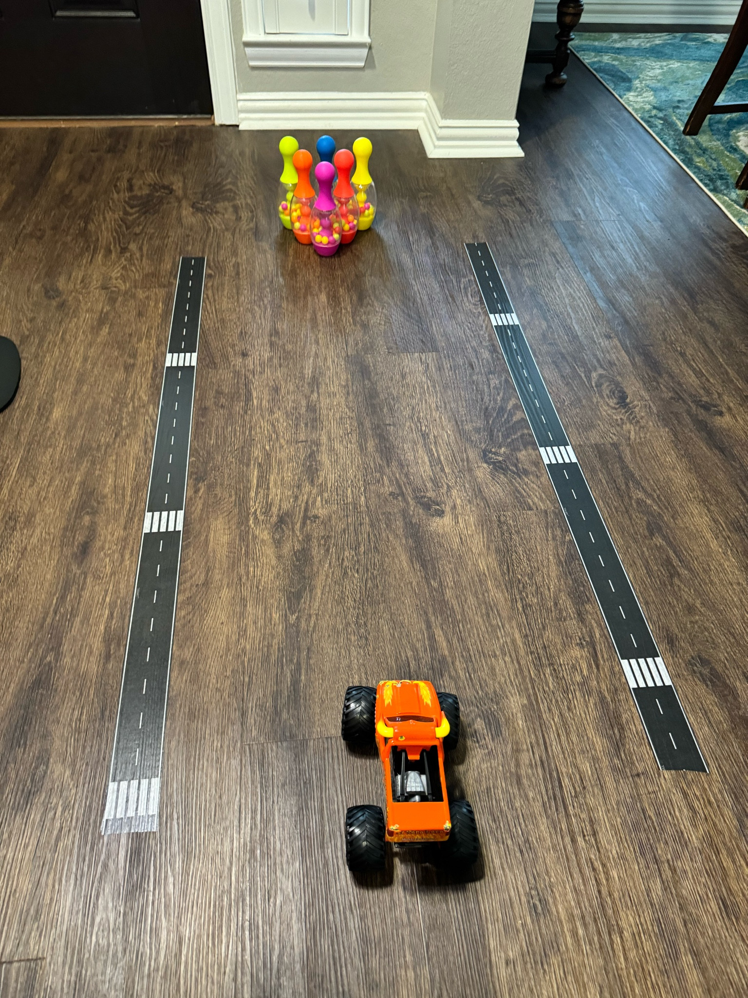 MONSTER TRUCK BOWLING!

The perfect way to practice subtraction, counting backwards, and mental math!

#LTKFamily #LTKKids