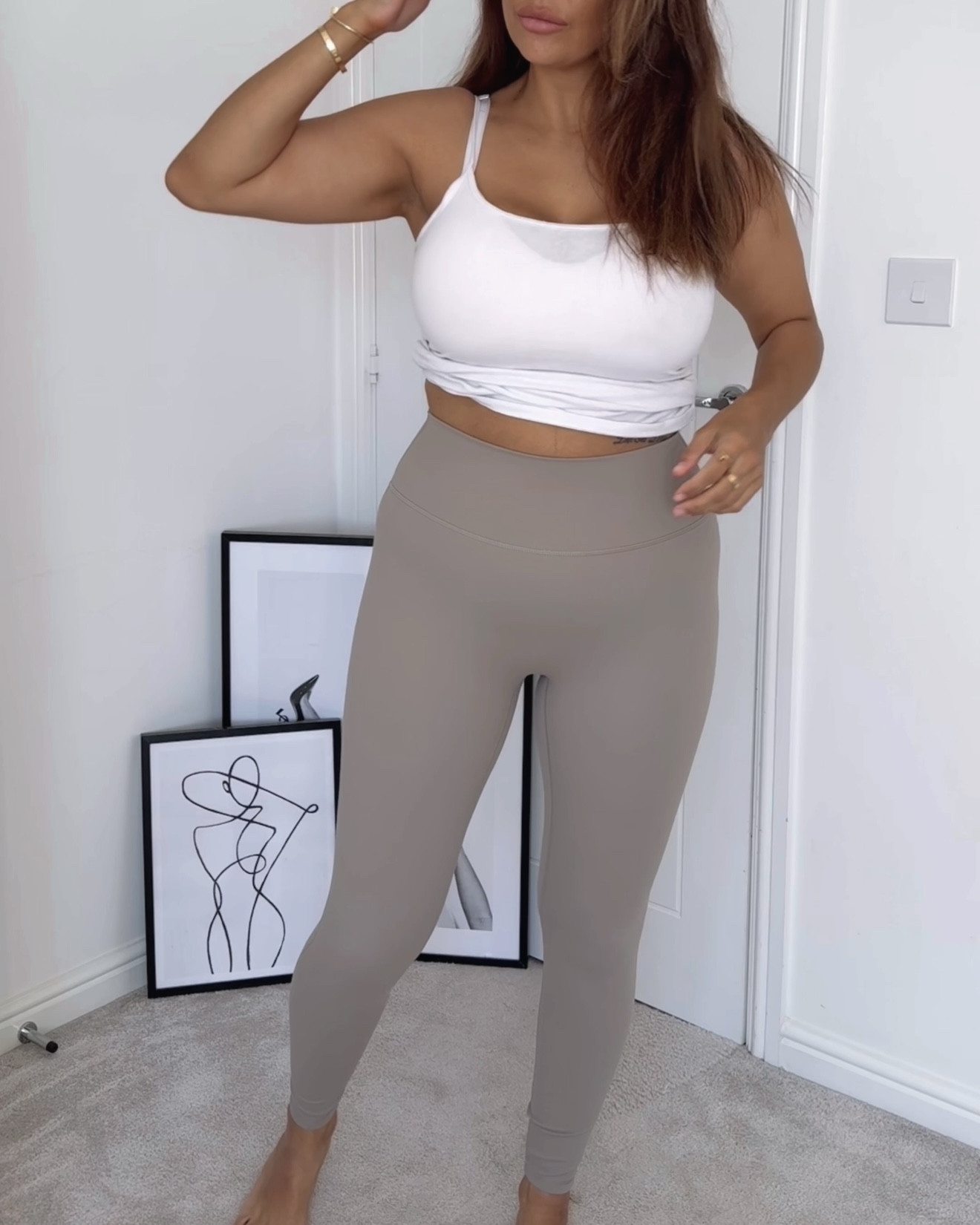 Nude leggings 

#LTKautumn #LTKuk #LTKFashionMonth