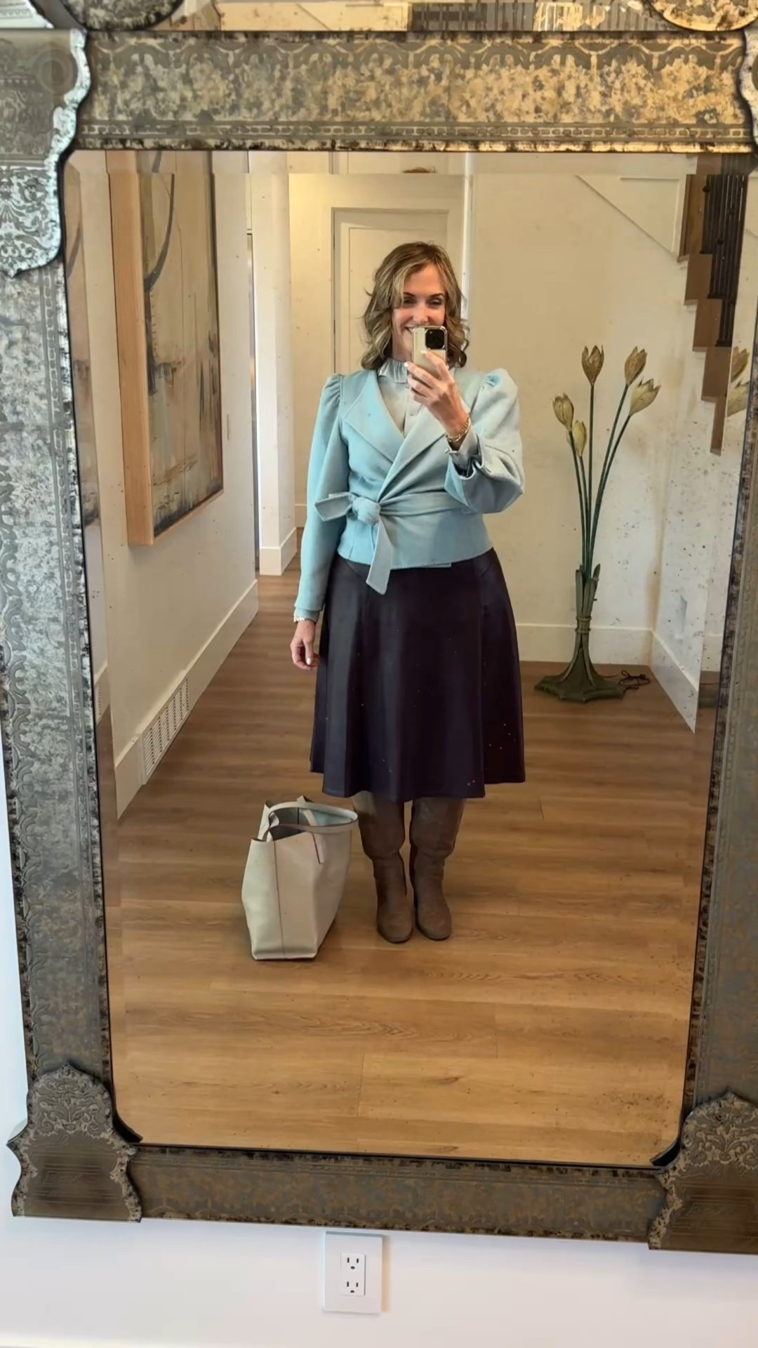 Totally loving this collection from Antonio Melani. The jacket is so fun to wear. The skirt has been surprisingly versatile. 

#LTKOver40 #LTKMidsize #LTKootd