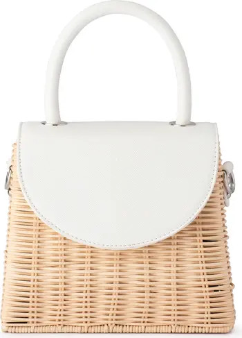 Donna Rattan Top Handle Bag | Nordstrom