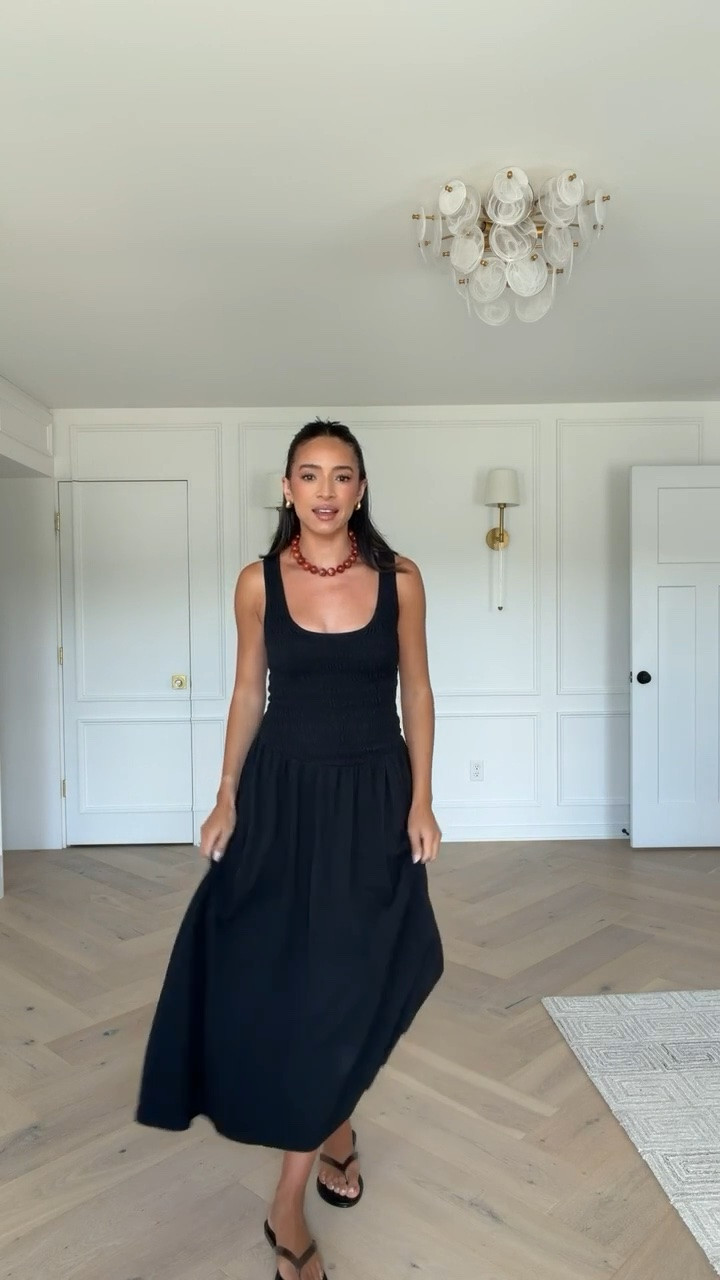Buy one, get one 50% OFF!! This dress is so soft and stretchy and it’s reversible!! It can be worn as a scoopneck or high neck and comes in so many colors! Wearing size S 🖤 

summer outfit, summer dress, midi dress, summer dresses, vacation outfits, dinner outfit, date night outfits, little black dress, black midi dress, chic summer outfit, sale alert, abercrombie sale

#LTKSaleAlert #LTKSeasonal