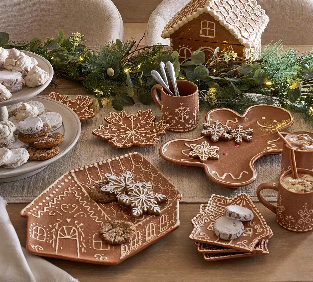 Gingerbread Embroidered Napkins - … curated on LTK