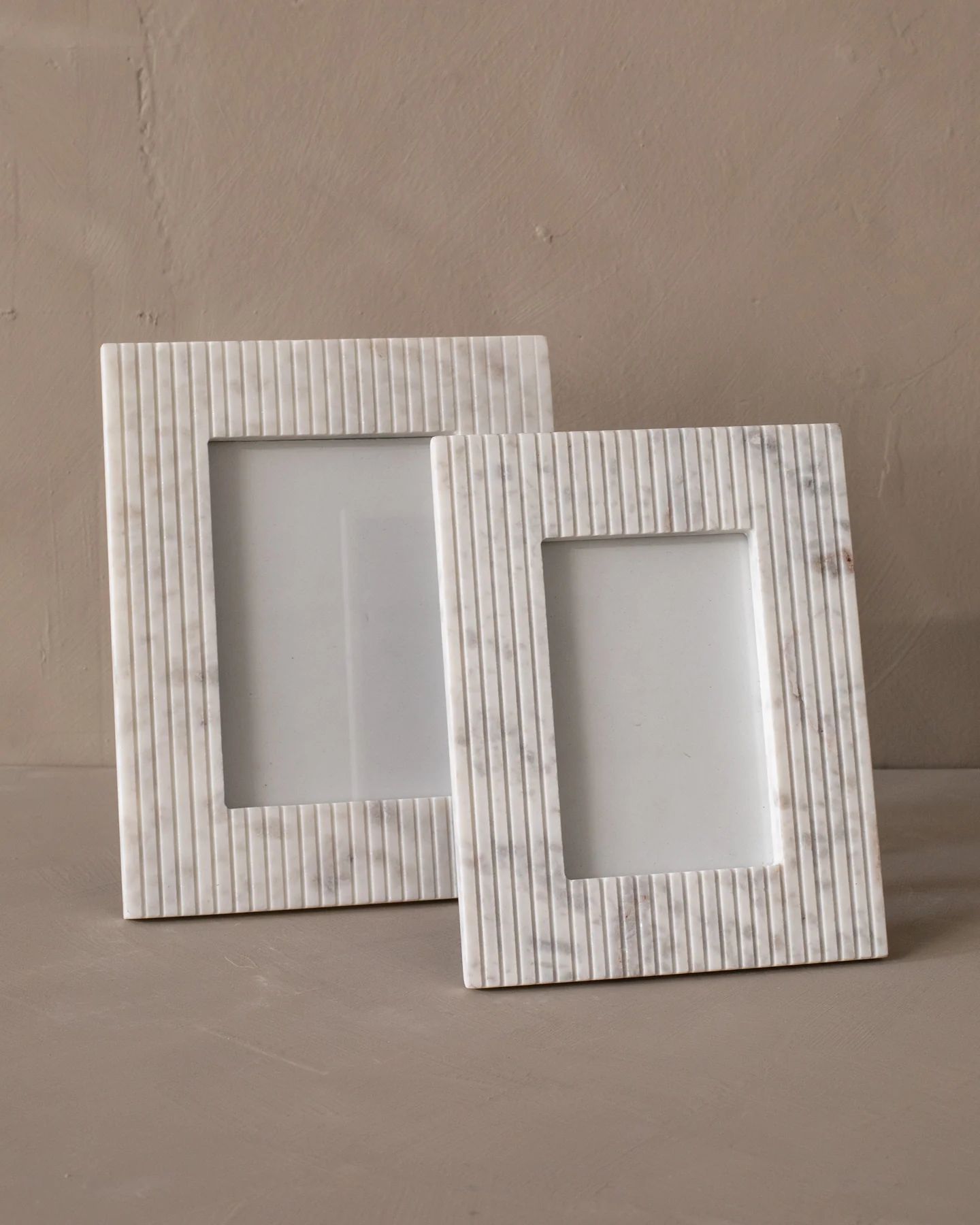 Pinstripe Marble Picture Frame | The Vintage Rug Shop