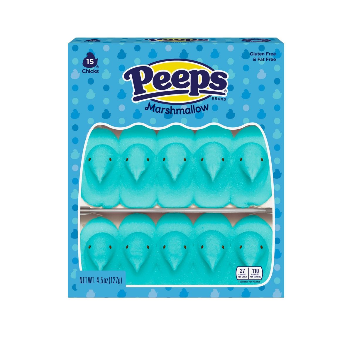 Peeps Easter Blue Chicks - 4.5oz/15ct | Target