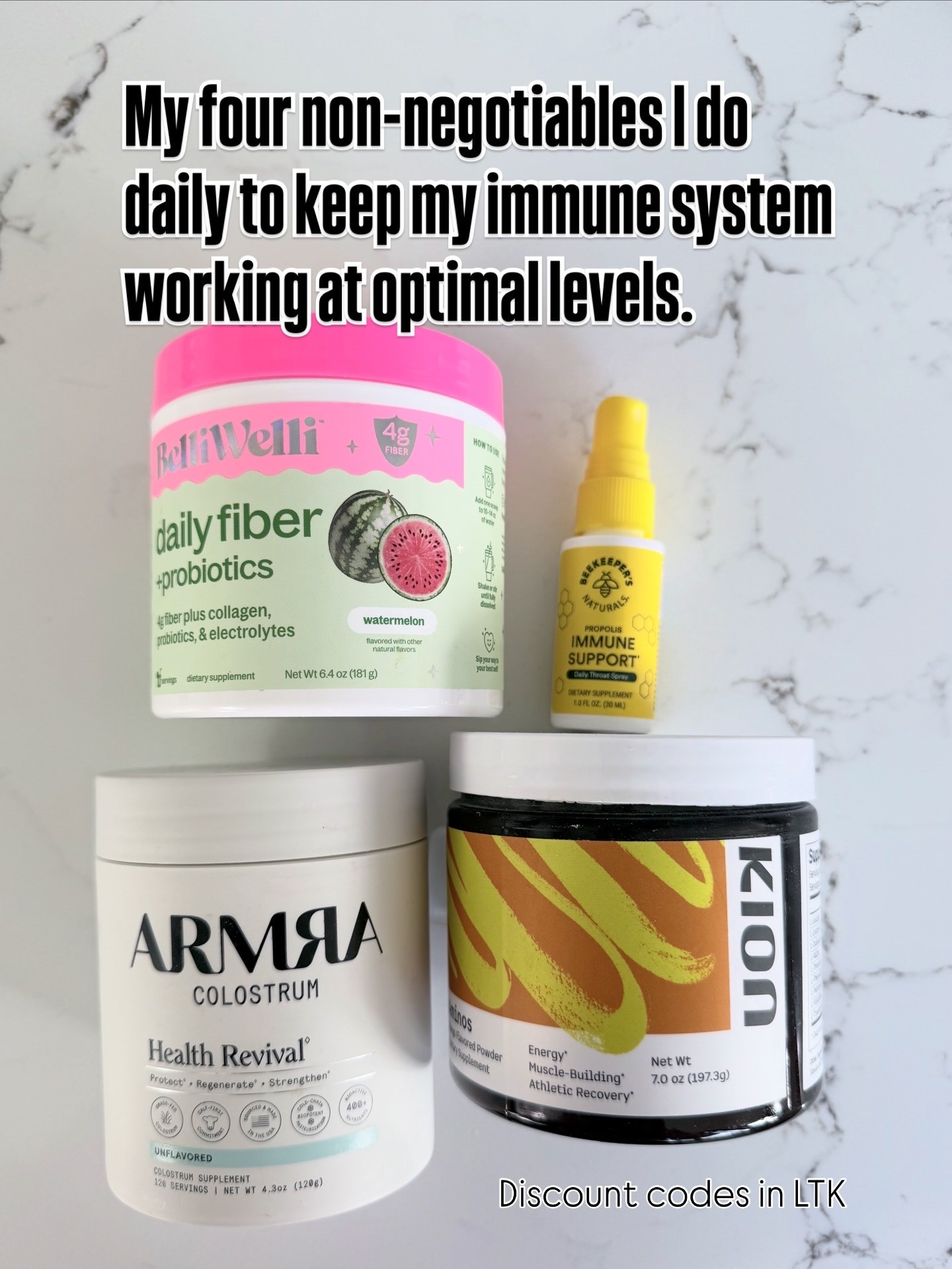 Favorite supplements to stay happy and healthy!❤️

#LTKgrwm #LTKootd #LTKOver40