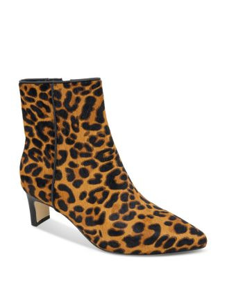 Women's Winter Leopard Print Calf Hair Bootie | Bloomingdale's (US)
