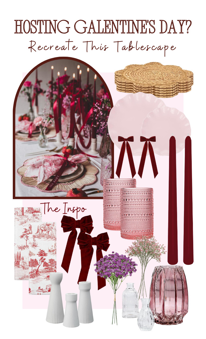 Recreate this tablescape! Set the perfect romantic scene with these elegant pieces for your Galentine's celebration! 

 #LTKSeasonal #LTKHome #LTKSaleAlert