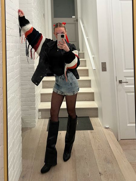 Concert outfit 🎶🖤 I really love this outfit 🥹🥹

**My jacket is Wren + Glory but i can’t link it here! So i linked a similar one ❤️

#LTKU #LTKstyletip #LTKHoliday