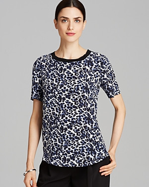 Rebecca Taylor Top - Lynx Print | Bloomingdale's (US)