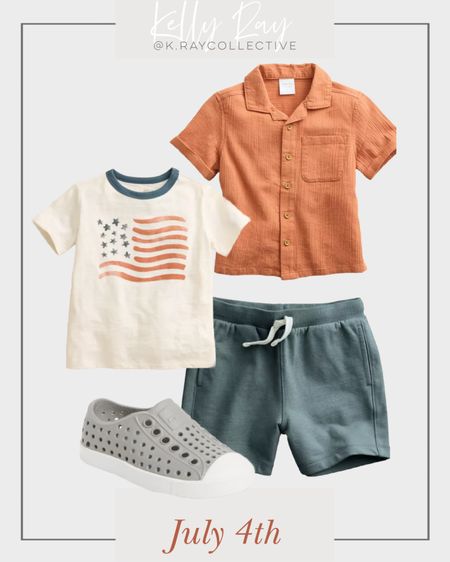July 4th Outfits for boys at the right price!  Available in both baby / toddler sizing and big boys.  

#Kohl’s #July4thOutfits #4thOfJulyOutfits #BoysOutfits #ToddlerBoysOutfits #sale