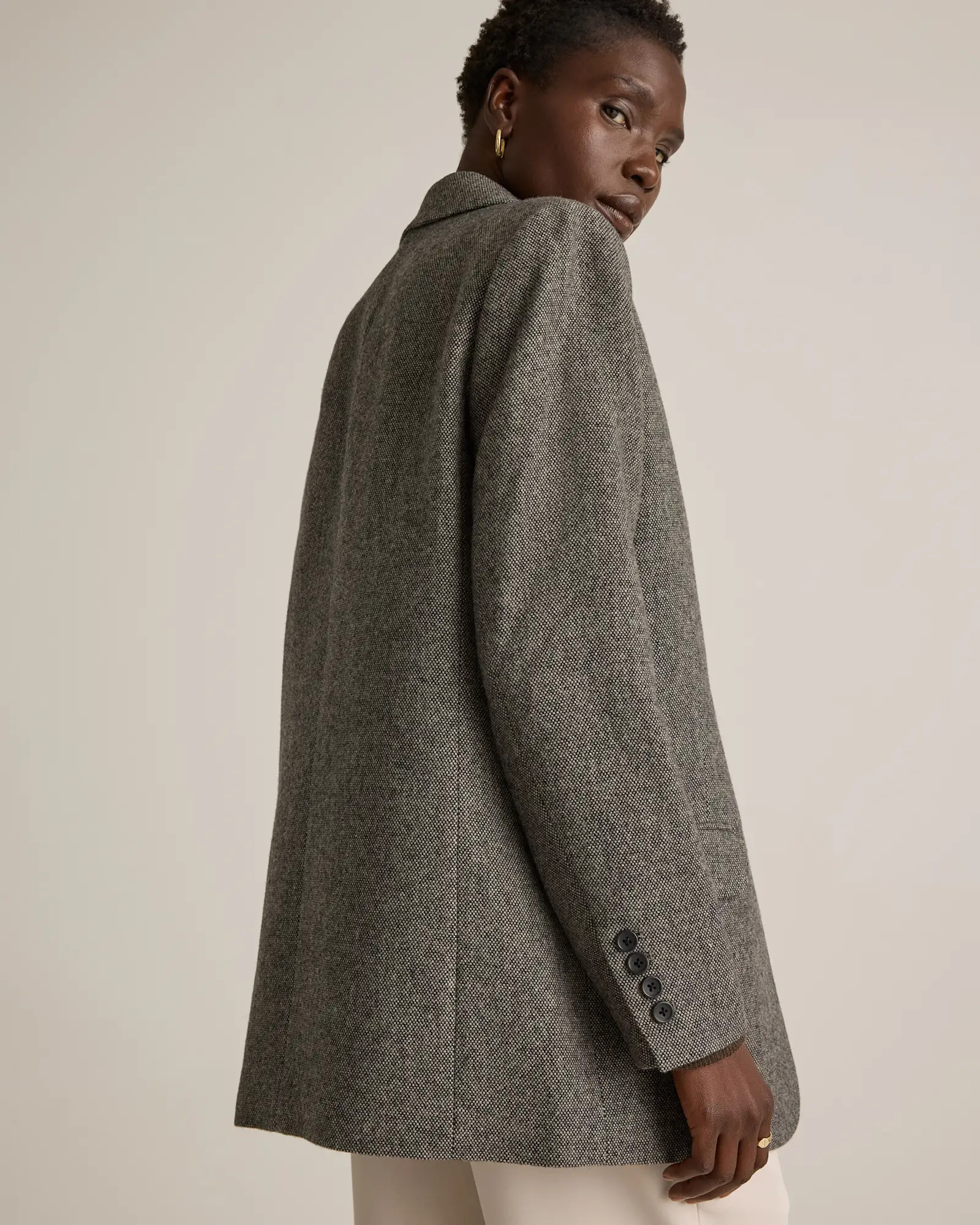 Italian Wool Oversized Blazer | Quince