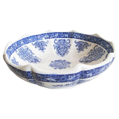 Gien French Faience Serving Bowl | One Kings Lane