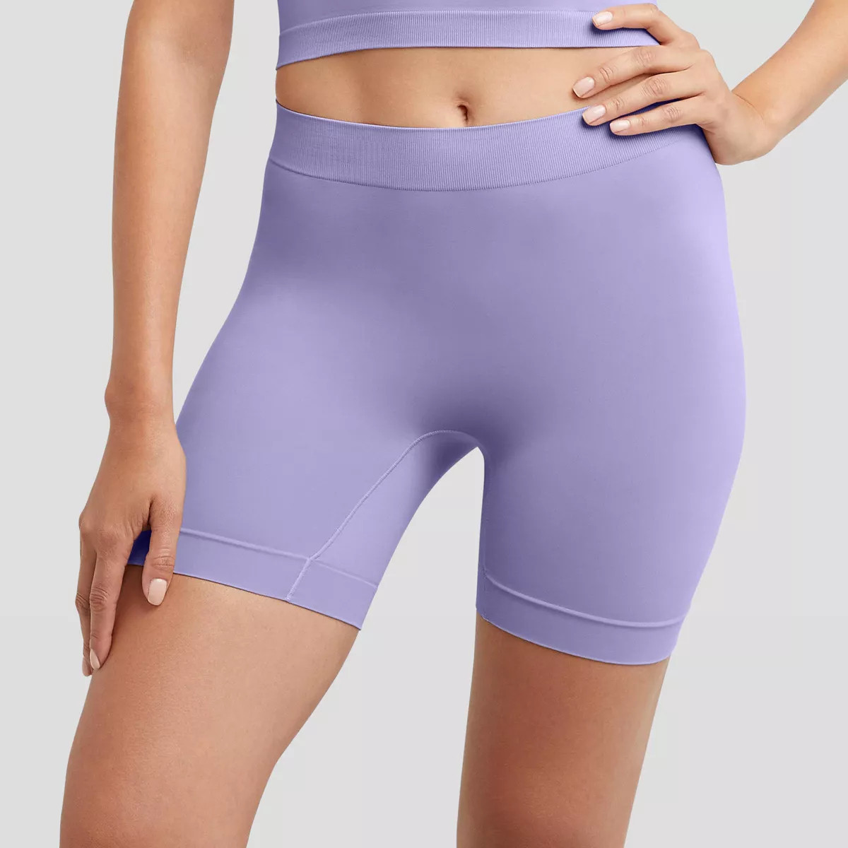 Maidenform M Women's Seamless Smoothing Shorts MST003 - Vega Violet 3XL | Target