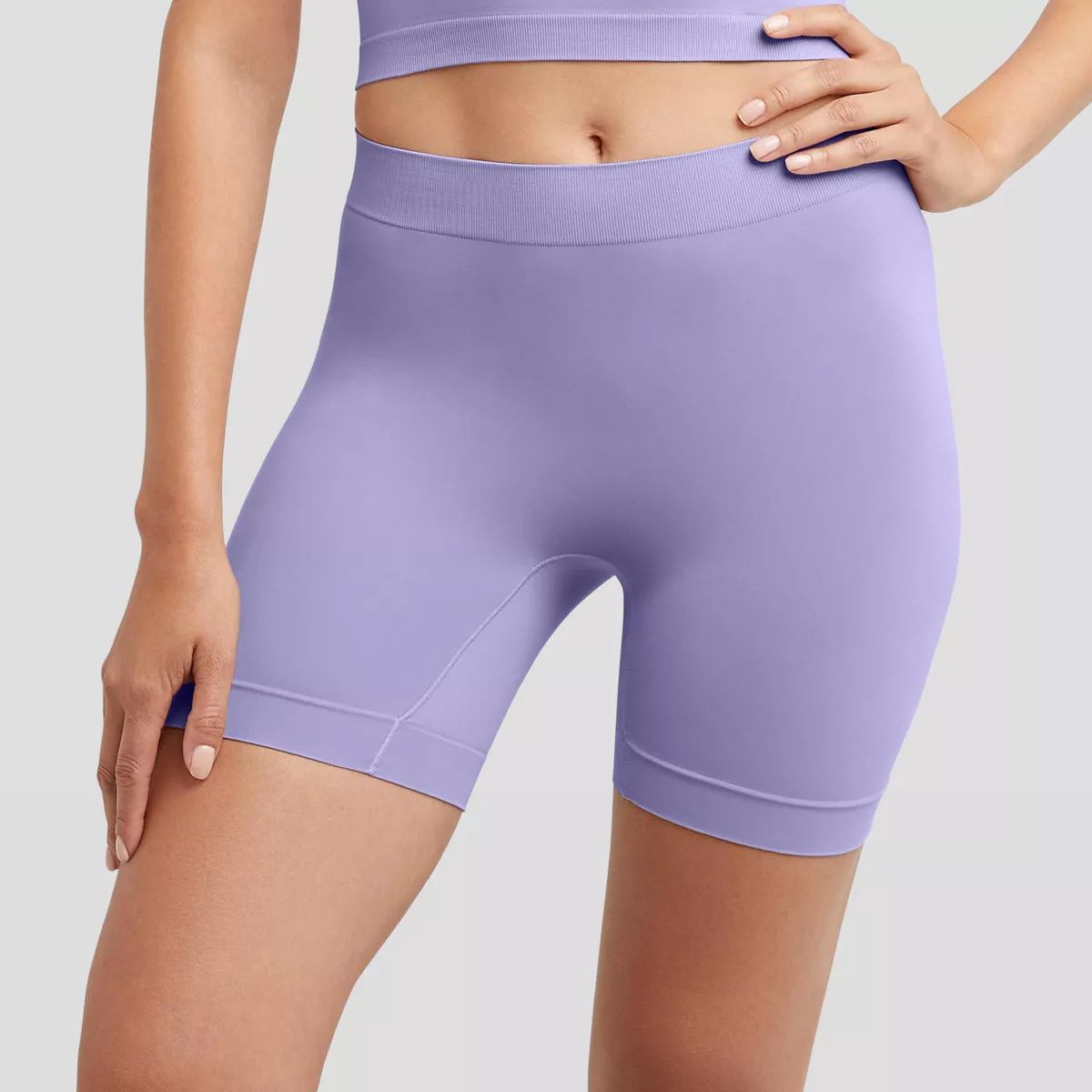 Maidenform M Women's Seamless Smoothing Shorts MST003 - Vega Violet 3XL | Target