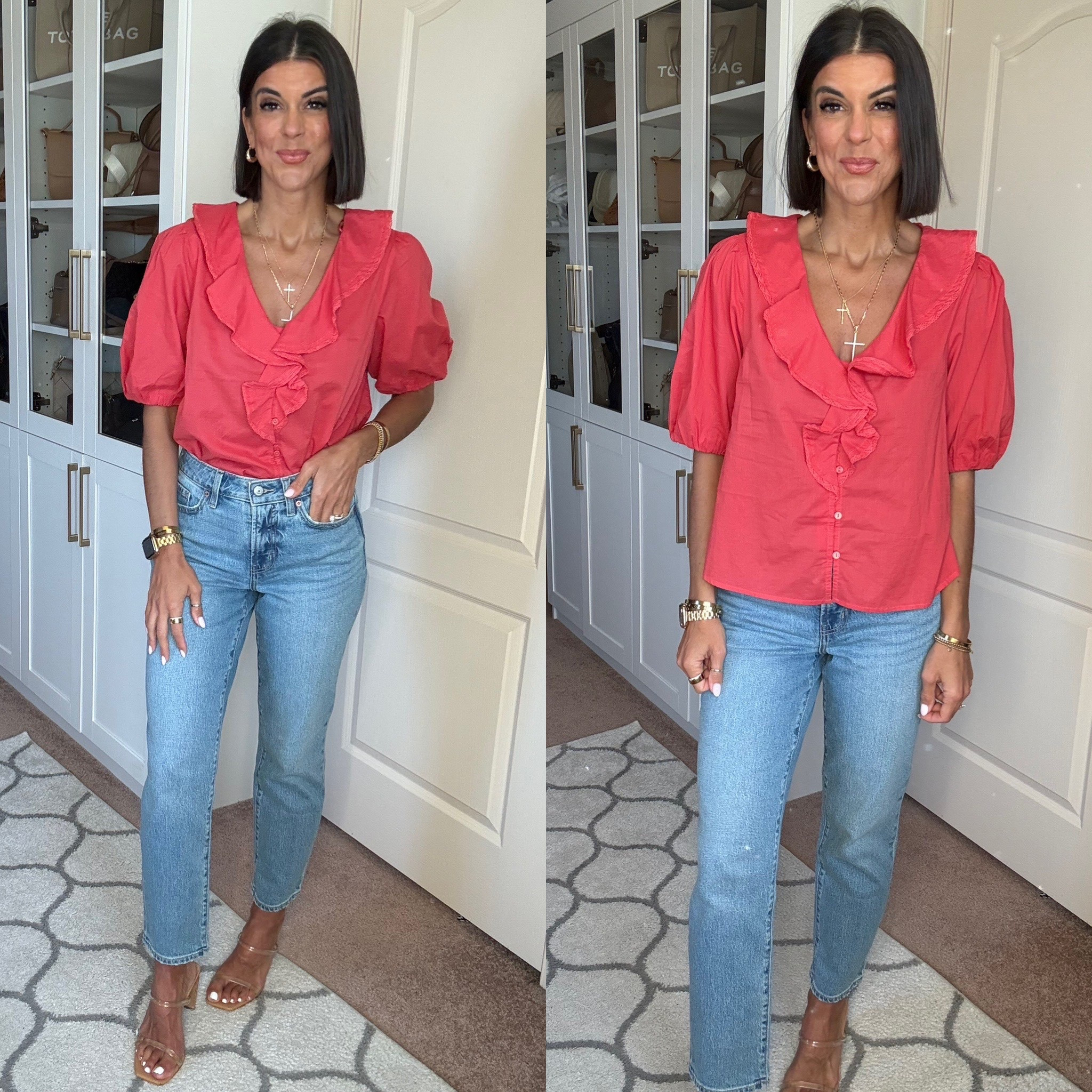 Love this adorable Old Navy blouse! 40% off! Size 2 in jeans 

#LTKFindsUnder100 #LTKSaleAlert #LTKdayinmylife