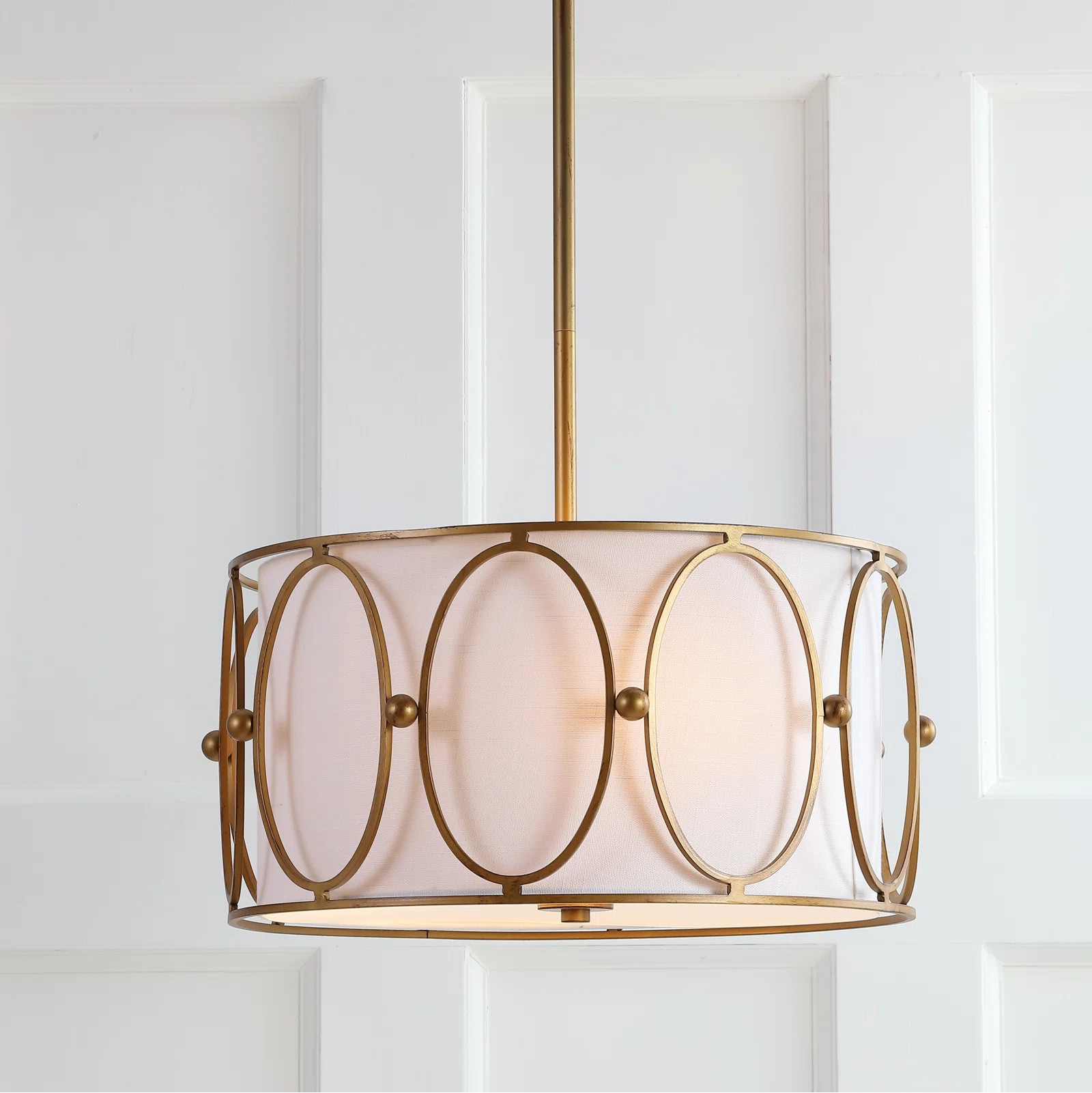 Figaro 3 - Light Drum Chandelier | Wayfair North America