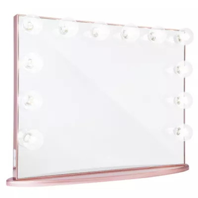 Hollywood Glow™ Plus Vanity Mirror in Rose Gold | Bed Bath & Beyond