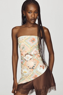 Maeve Asymmetric Tube Top | Anthropologie (US)