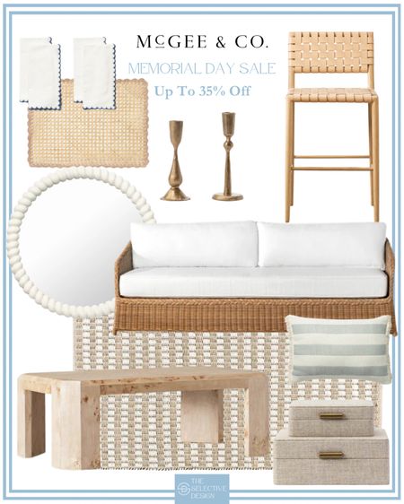 McGee and Co Memorial Day Sale picks! 

Neutral home decor, studio McGee, timeless home decor, outdoor furniture, burl wood coffee table, white mirror

#LTKHome #LTKSaleAlert