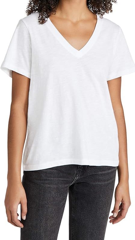 Women's Whisper Cotton V-Neck Tee | Amazon (US)