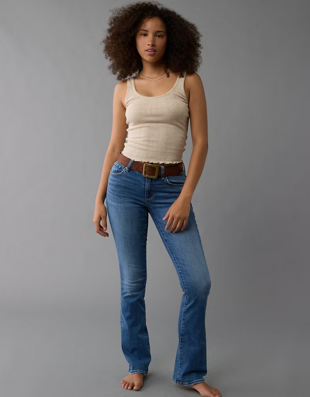 AE Next Level Curvy High-Waisted Skinny Kick Jean | American Eagle Outfitters (US & CA)