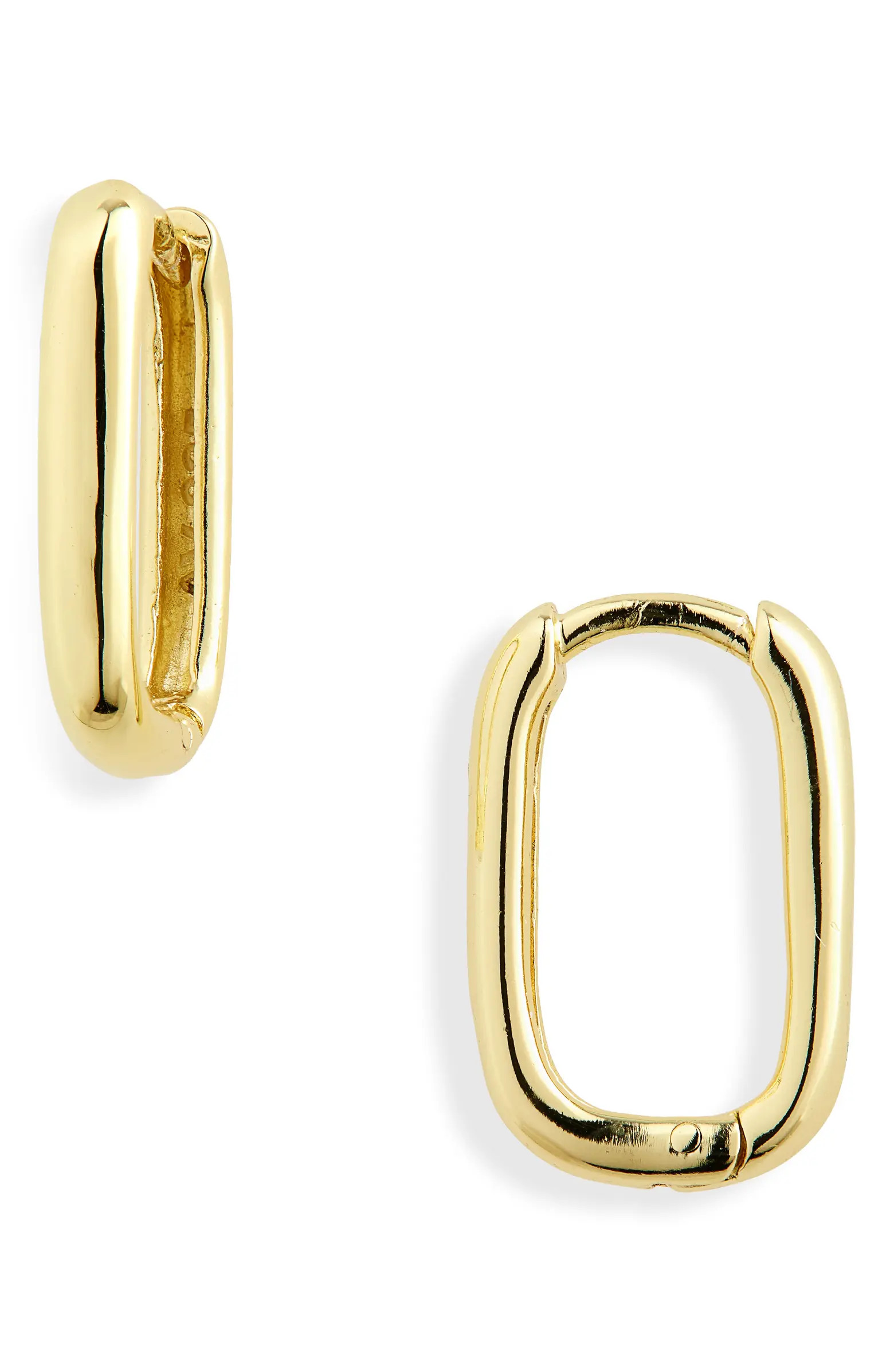 Oblong Hoop Earrings | Nordstrom