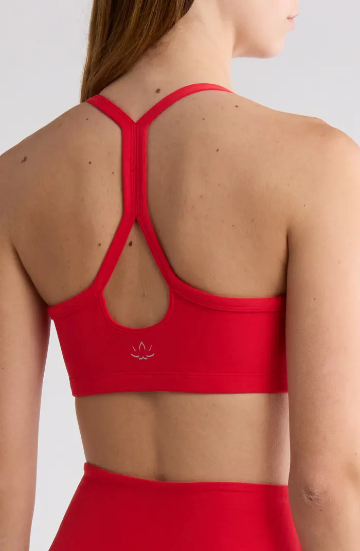 Space Dye Slim Racerback Sports Bra | Nordstrom