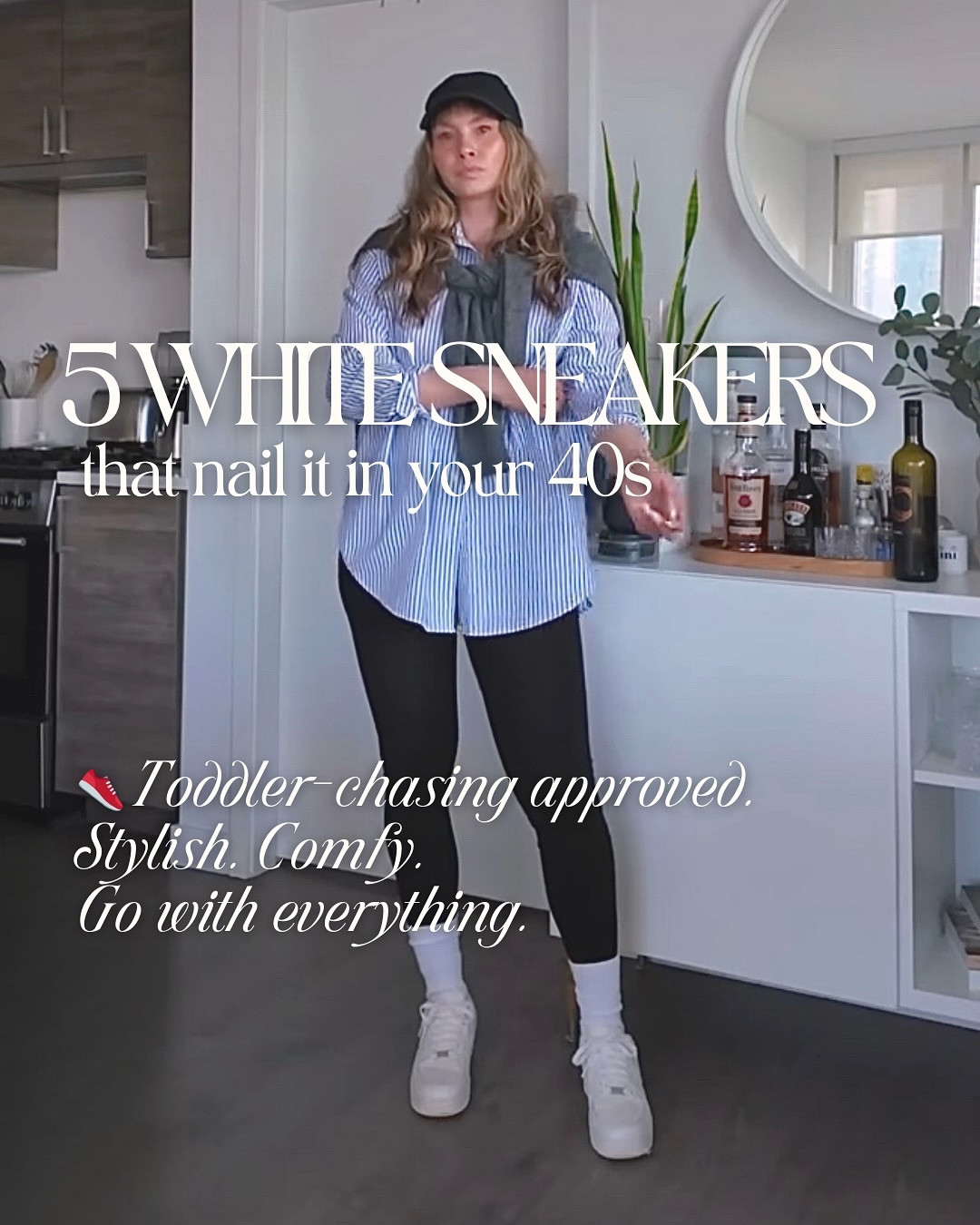 I’ve tried a lot of white sneakers in my 40s—and these 5 have earned a permanent spot in my sneaker rotation.

Comfort is key at this stage of my life (gone are the days of wearing heels every time I step out of the house) but I still want whats on my feet to be cute and stylish.

These pairs check every box:
✔️ Stylish (no frumpy vibes here)
✔️ Comfortable (like, actually comfy)
✔️ Toddler-wrangling approved
✔️ Go with everything in my closet

Whether I’m doing daycare drop-off, running errands, or just trying to feel put-together in 0.5 seconds, these are the ones I grab.

💬 Which one is your vibe—or are you a sneaker rotation girly like me?