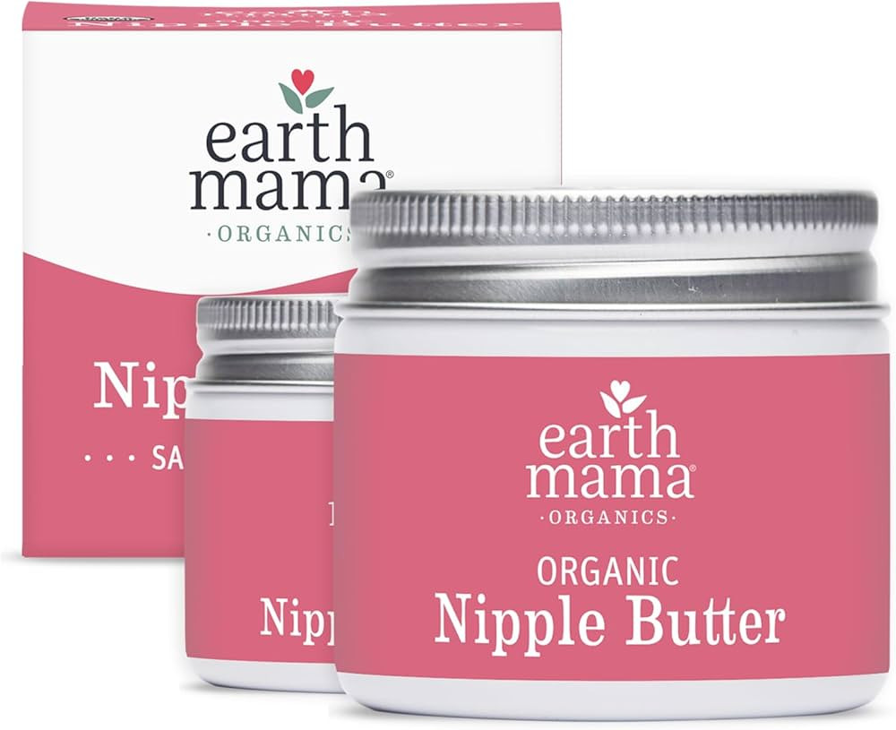 Earth Mama Organic Nipple Butter™ | Nipple Cream Safe for Breastfeeding | Postpartum Essentials... | Amazon (US)