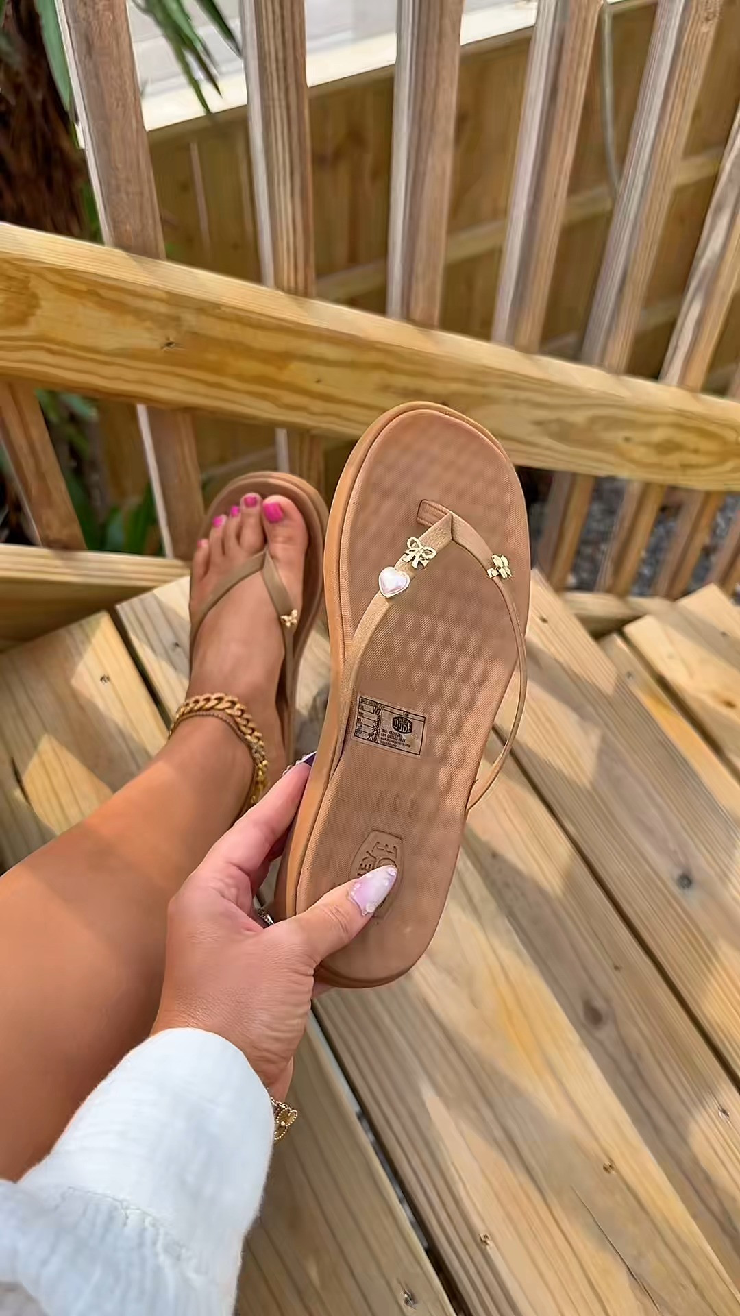 Hey Dude sandals for summmer! #heydude #heydudesandals #heydudeflipflops #heydudemauibreeze @HeyDude #summerflipflops #ad 

 #LTKHome #LTKSwim #LTKTravel