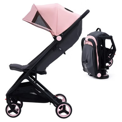 Lightweight Stroller, Compact One Hand Fold Travel Stroller for Airplane Friendly, Reclining Seat and Canopy, Smooth Suspension, Travel System Ready | Target